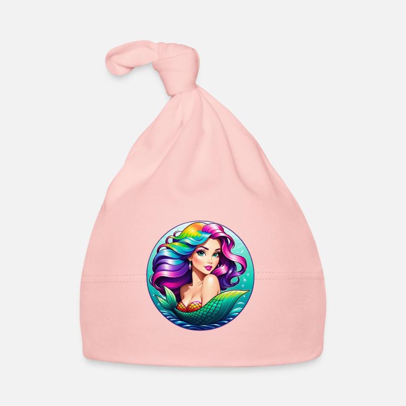 The Mermaid Baby Bio-Mütze