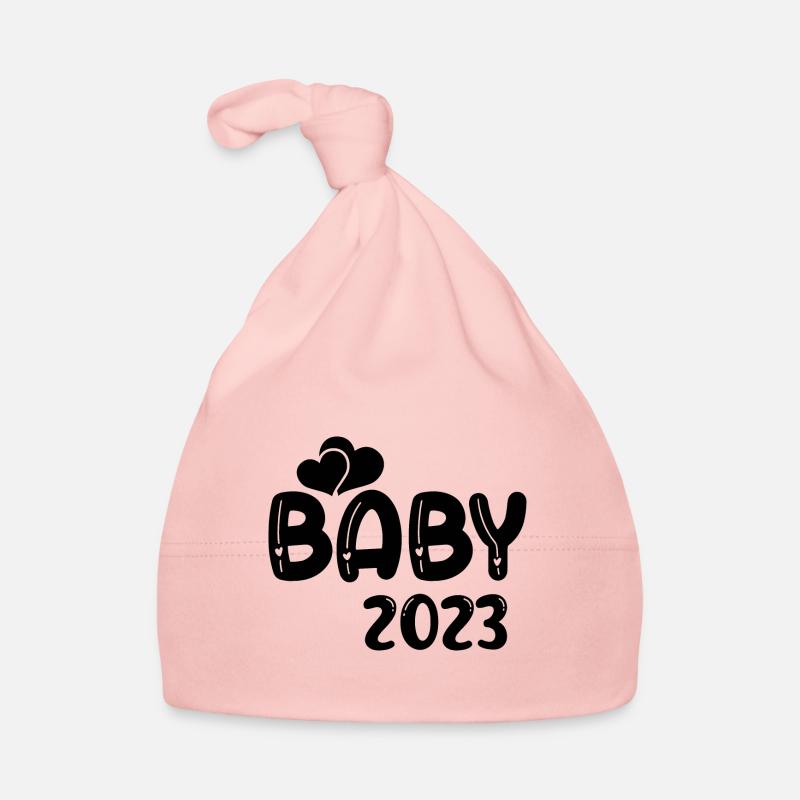 Bébé 2023 Grossesse Annonce Naissance bébé Bonnet bio Bébé