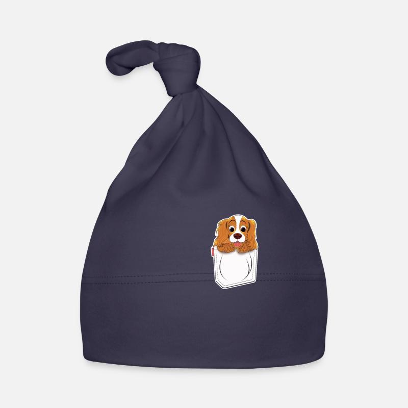 Cavalier King Charles Spaniel Chien de poche Bonnet bio Bébé