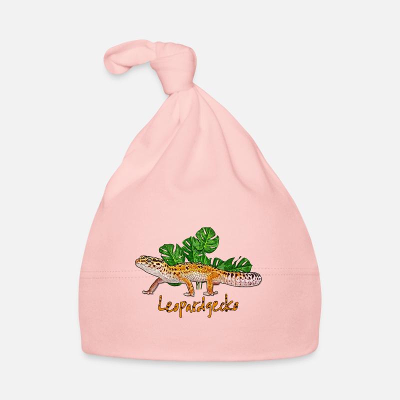 Gecko léopard Bonnet bio Bébé