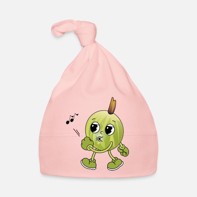 Pfeifende Stachelbeere Baby Bio-Mütze
