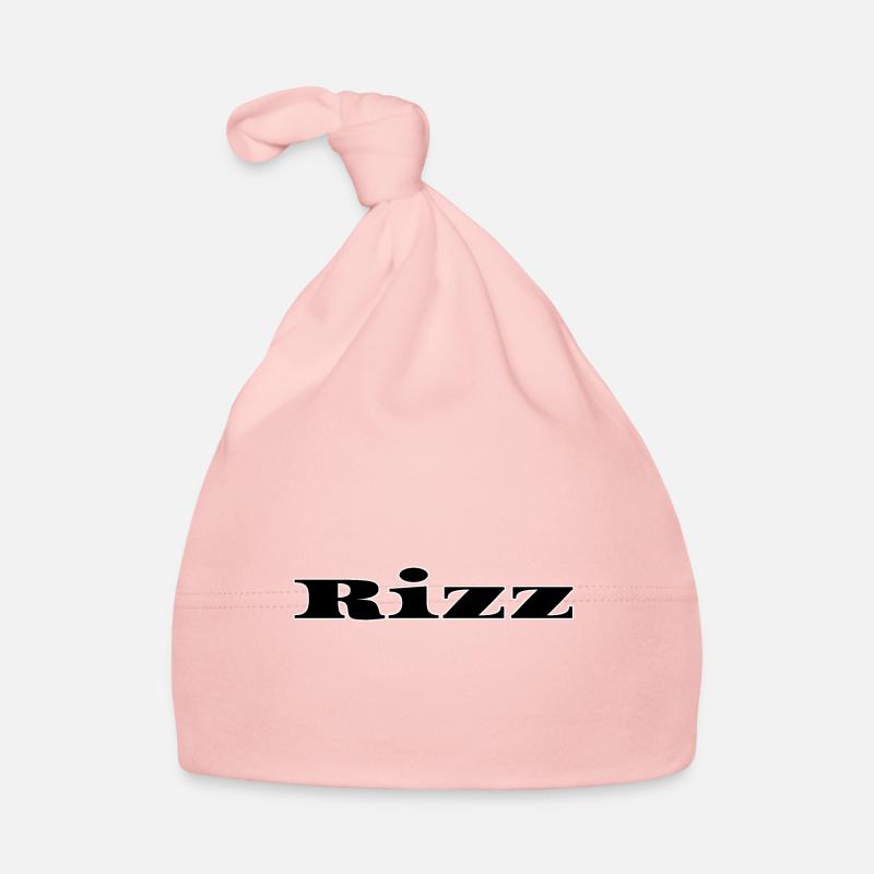 Design moderne Rizz Black Bonnet bio Bébé