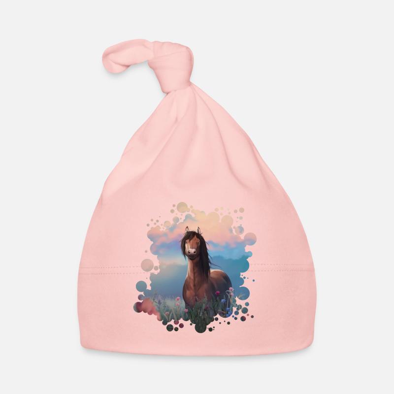 Summer evening Organic Baby Cap