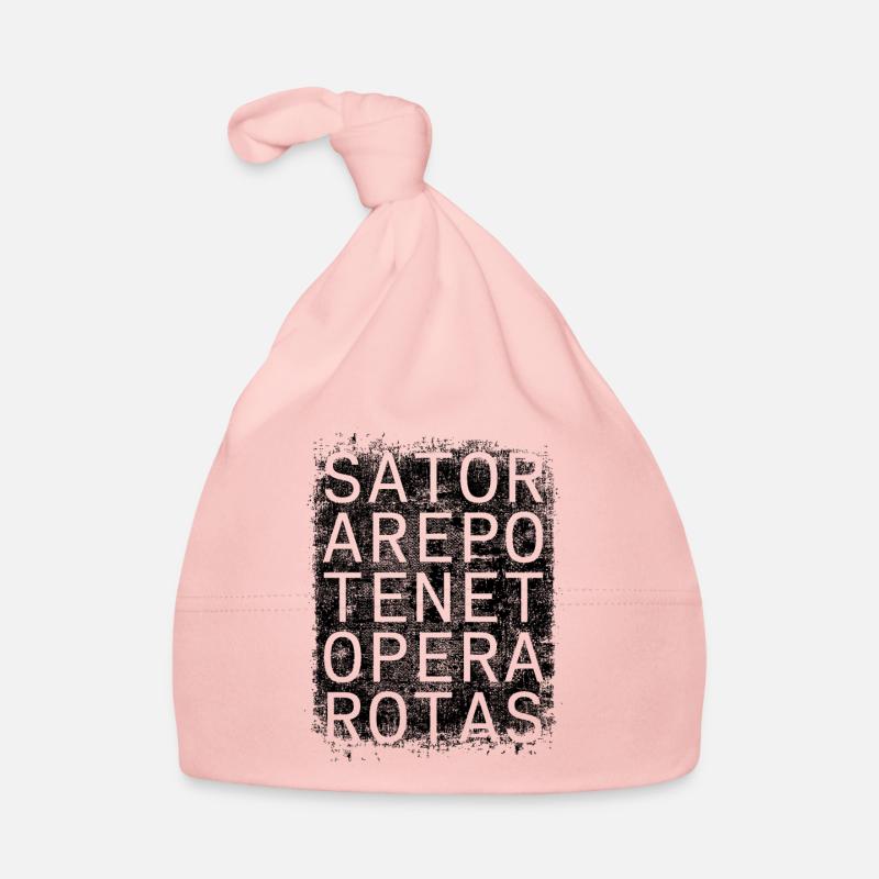 Sator Square Organic Baby Cap