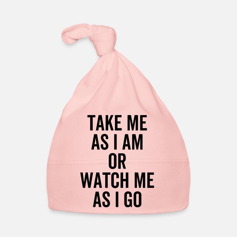 Prenez-moi comme je suis ou regardez-moi comme je vais Bonnet bio Bébé