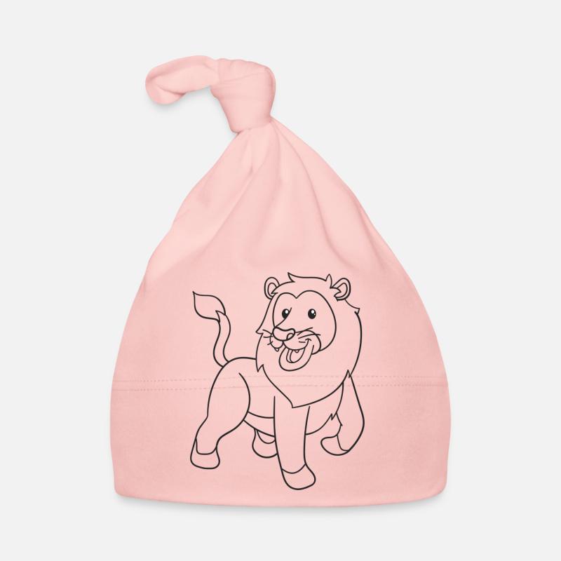 Löwe, Raubkatze, Katze, Geschenk, Geschenkidee Baby Bio-Mütze