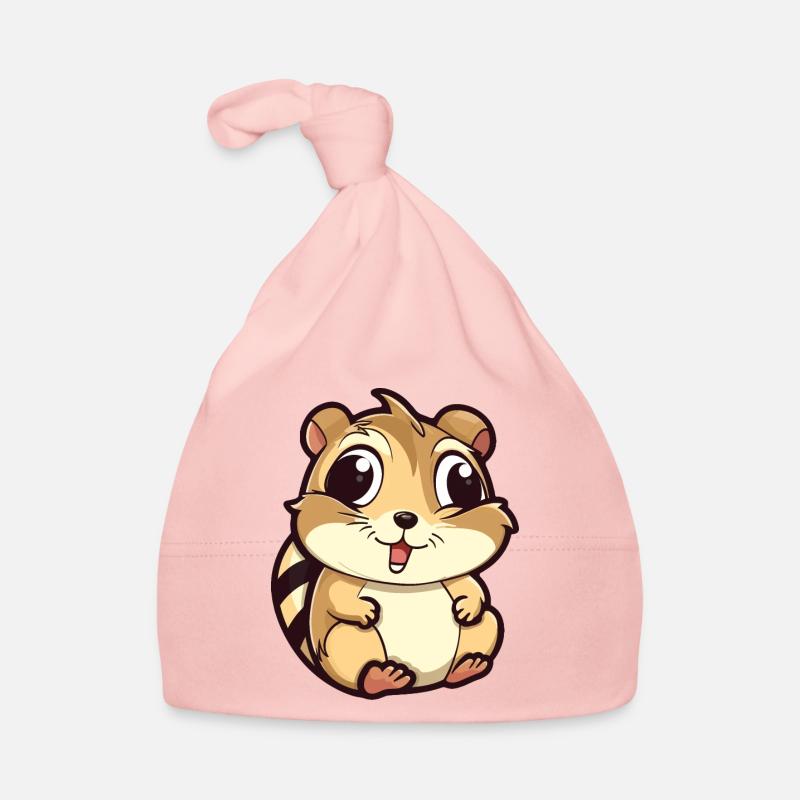 Chipmunk Organic Baby Cap