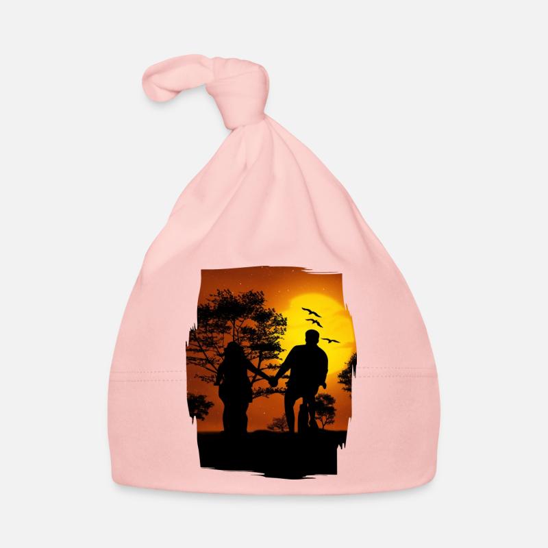 Valentinstag LIEBE Baby Bio-Mütze
