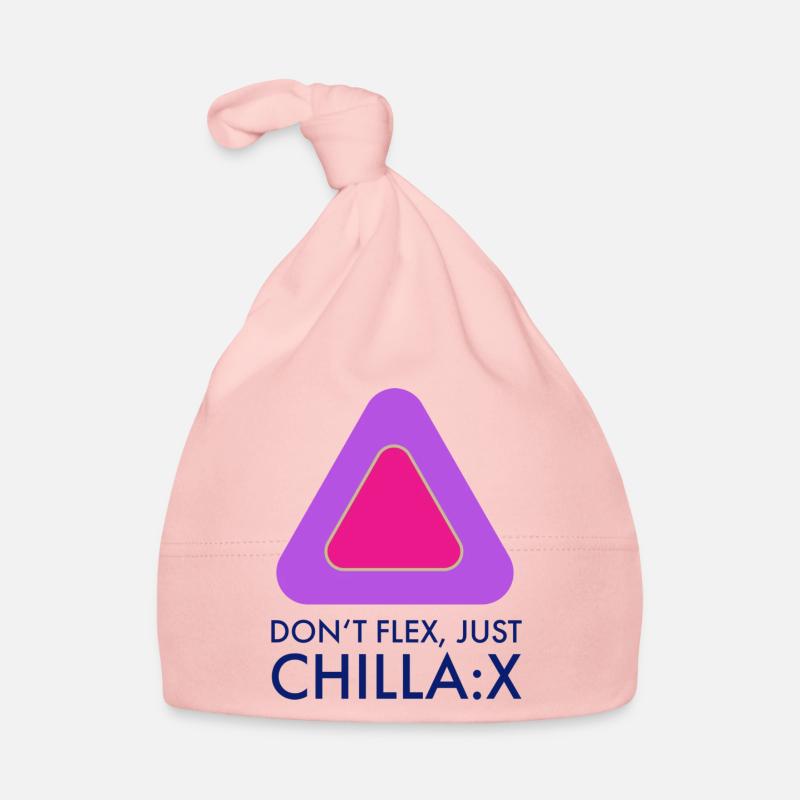 Don‘t flex just chillax Baby Bio-Mütze
