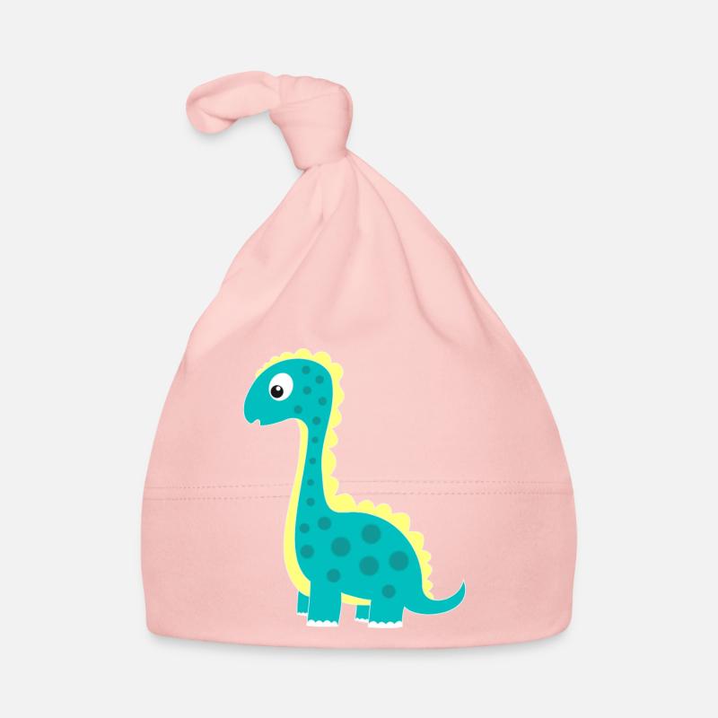 Kuscheliger Dinosaurier Glücksbringer Baby Bio-Mütze