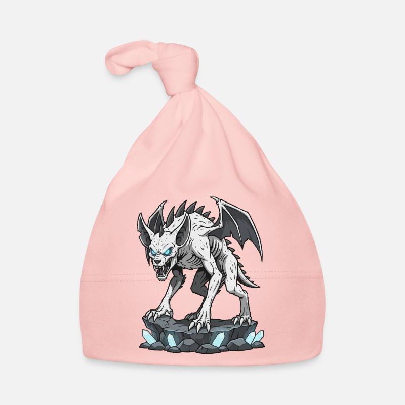 Chupacabra Dämonenwolf Baby Bio-Mütze