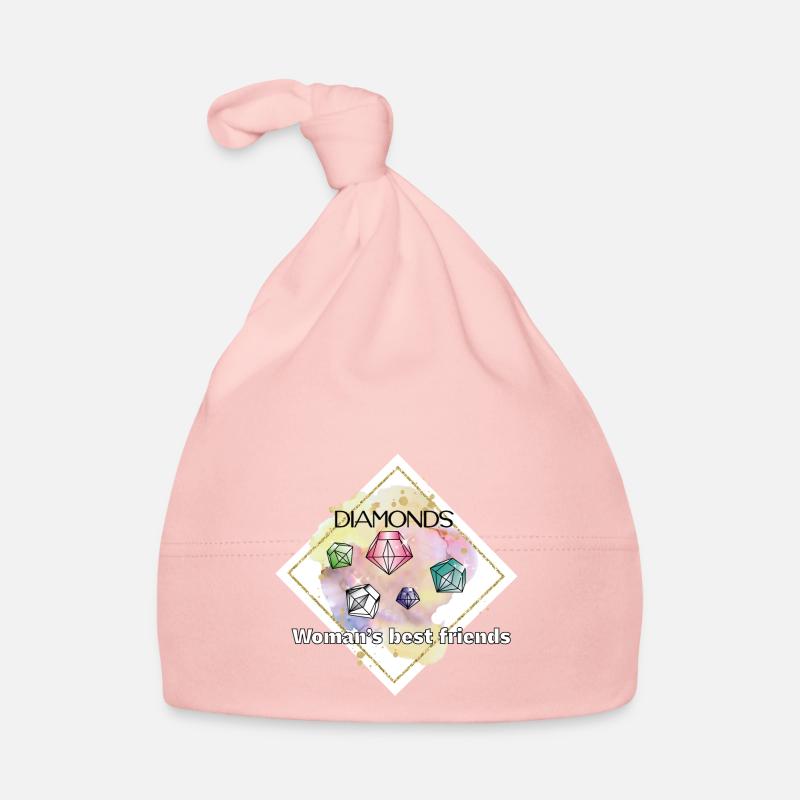 Diamant de couleur Bonnet bio Bébé