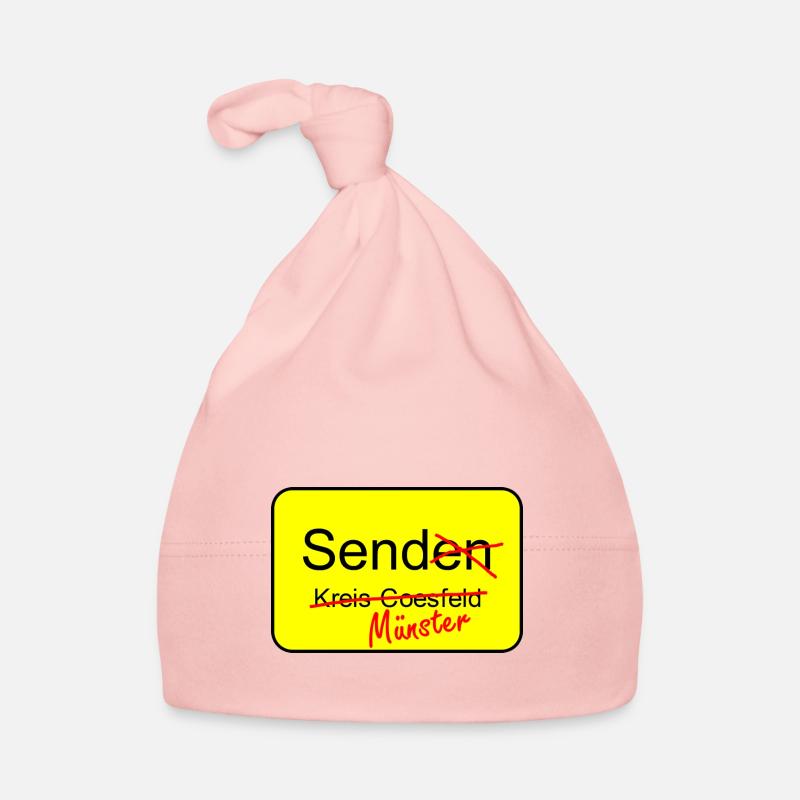 Send Münster - Baby Bio-Mütze - Rosa