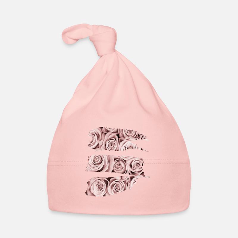 Entführte Rosen Baby Bio-Mütze