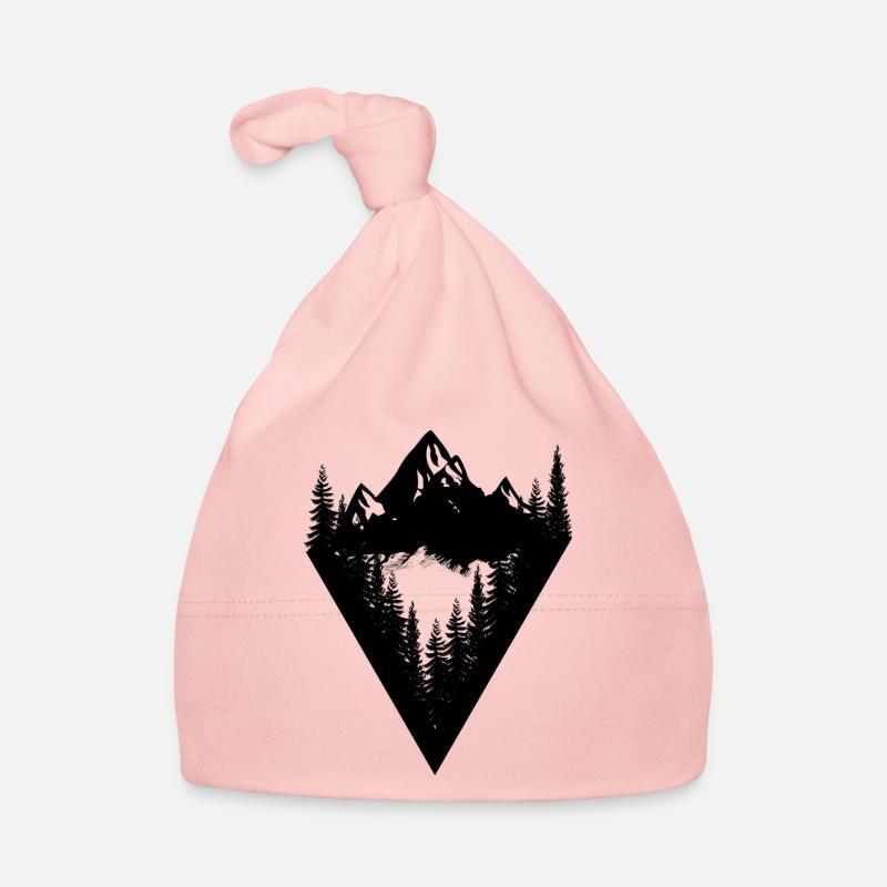 Dreiecksbergbaum Baby Bio-Mütze