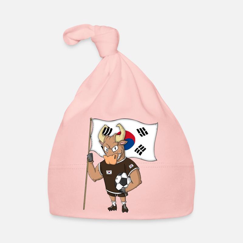 Taurus Fan Corée du Sud Bonnet bio Bébé