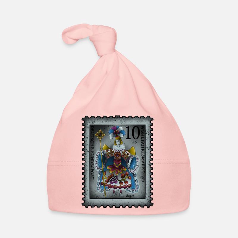 Timbre Ange Bonnet bio Bébé