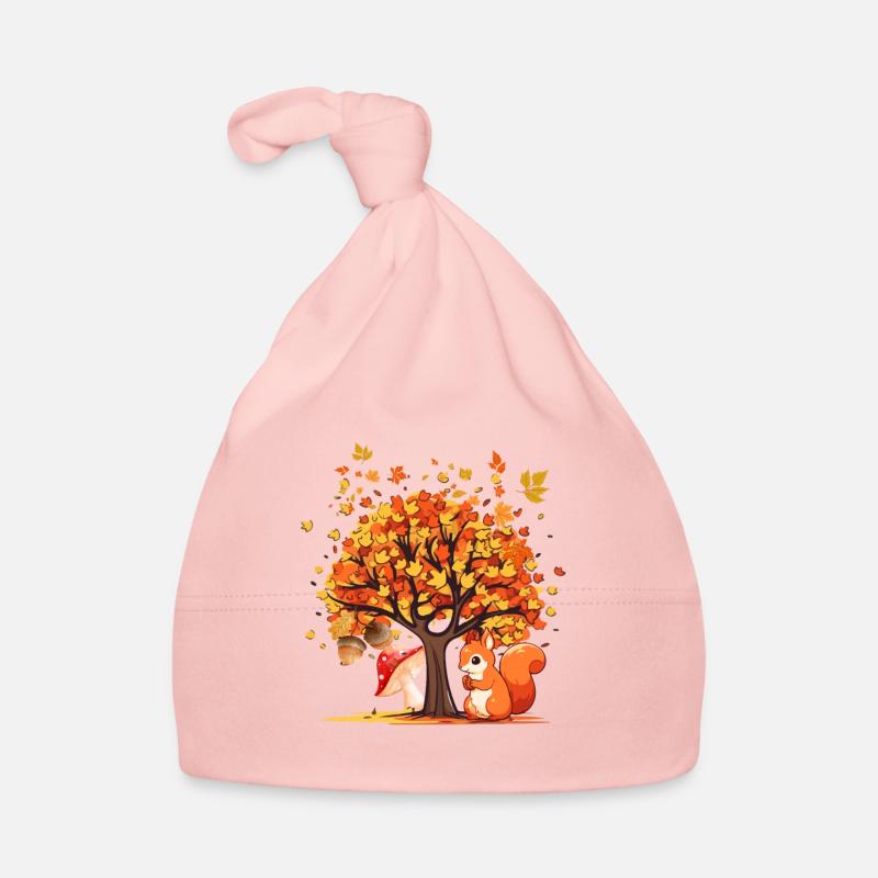 Herfst Bio-muts voor baby's