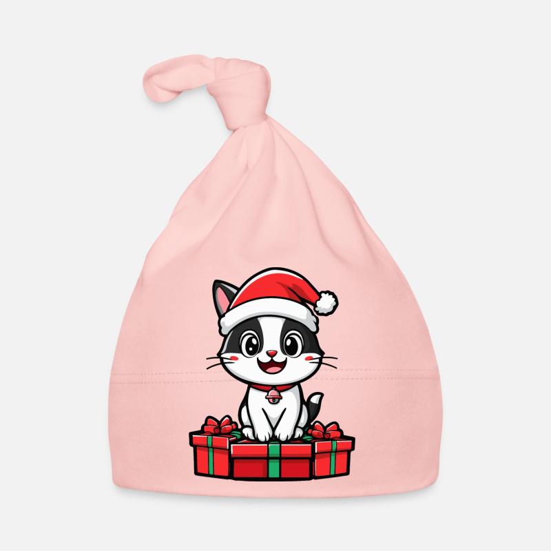 Cadeaux de Noël pour chat Bonnet bio Bébé