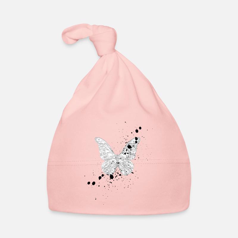 Papillon Blanc Bonnet bio Bébé