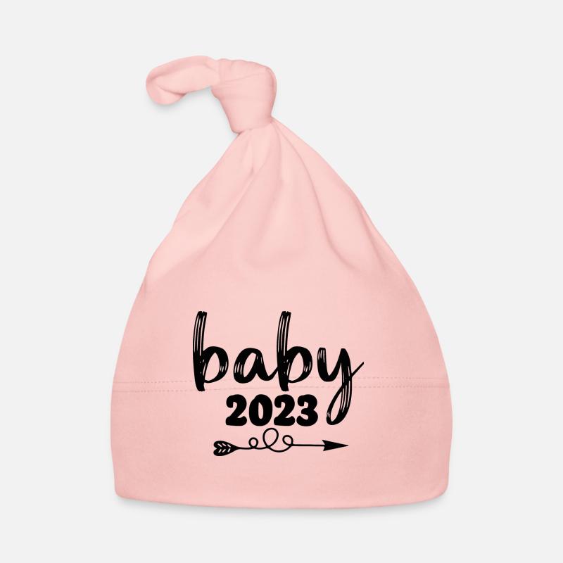 Bébé 2023 Grossesse Annonce Naissance bébé Bonnet bio Bébé
