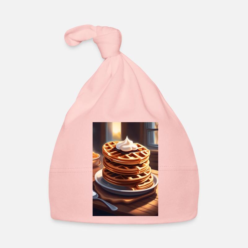 Stapel Pfannkuchen Baby Bio-Mütze