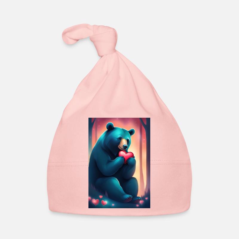 Mama Bär Baby Bio-Mütze