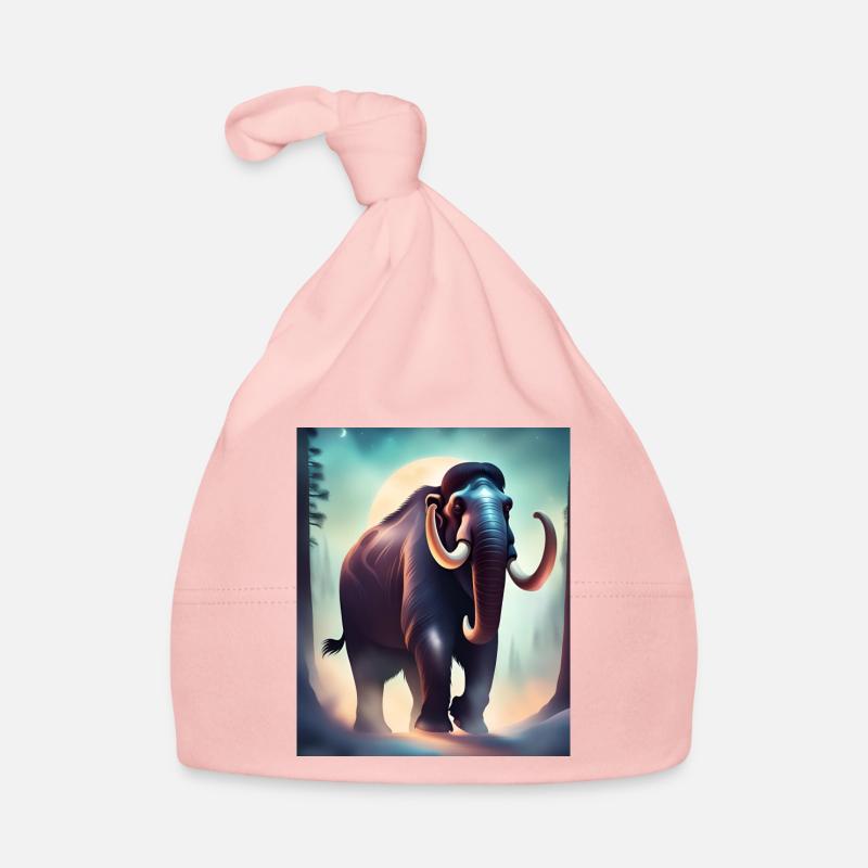 Majestic Mammoth Organic Baby Cap