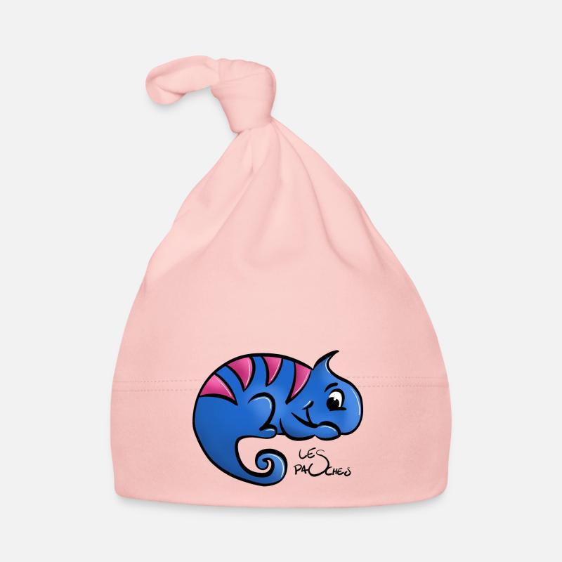 Chameleon - Organic Baby Cap - pink