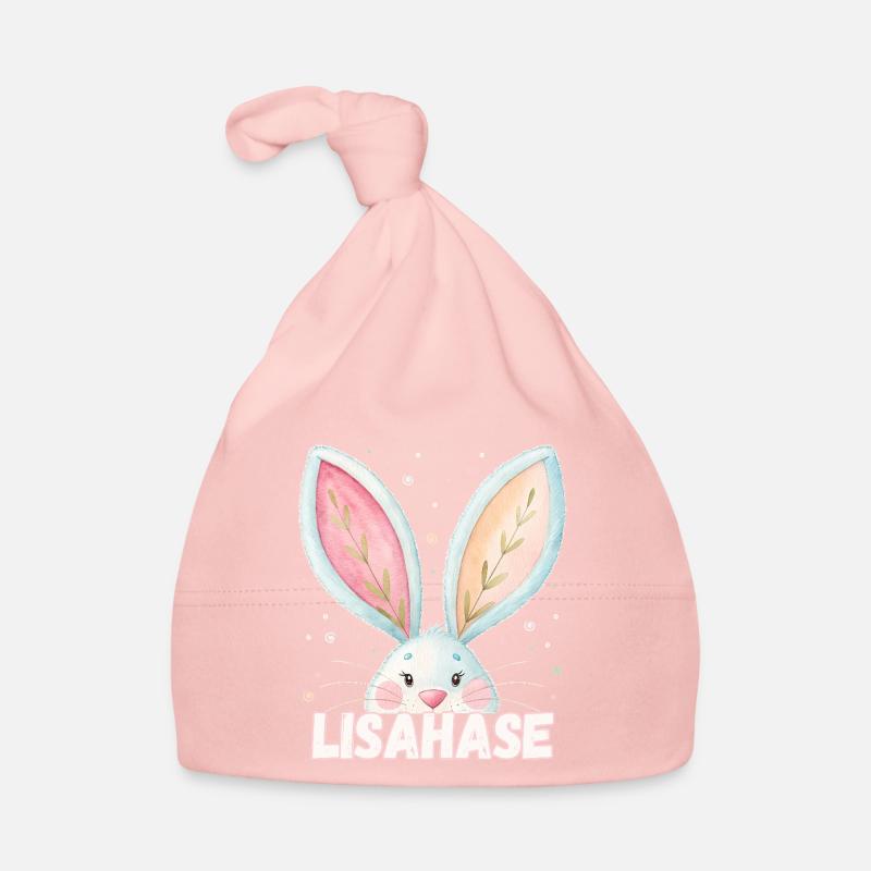 Nom Lisa Lapin Lisahase Nom de l’animal Bonnet bio Bébé