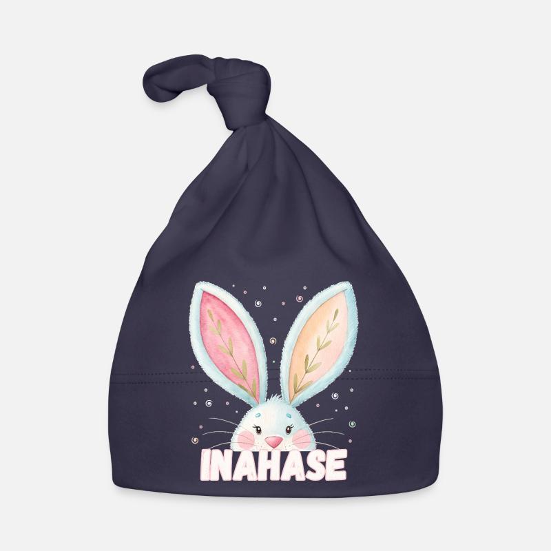 Nom Ina Hase Inahase Nom d’animal de compagnie Bonnet bio Bébé