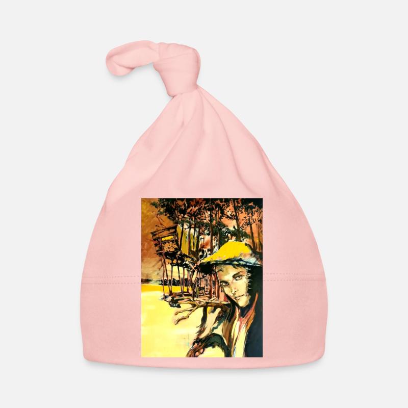 Peintures d’art Bonnet bio Bébé