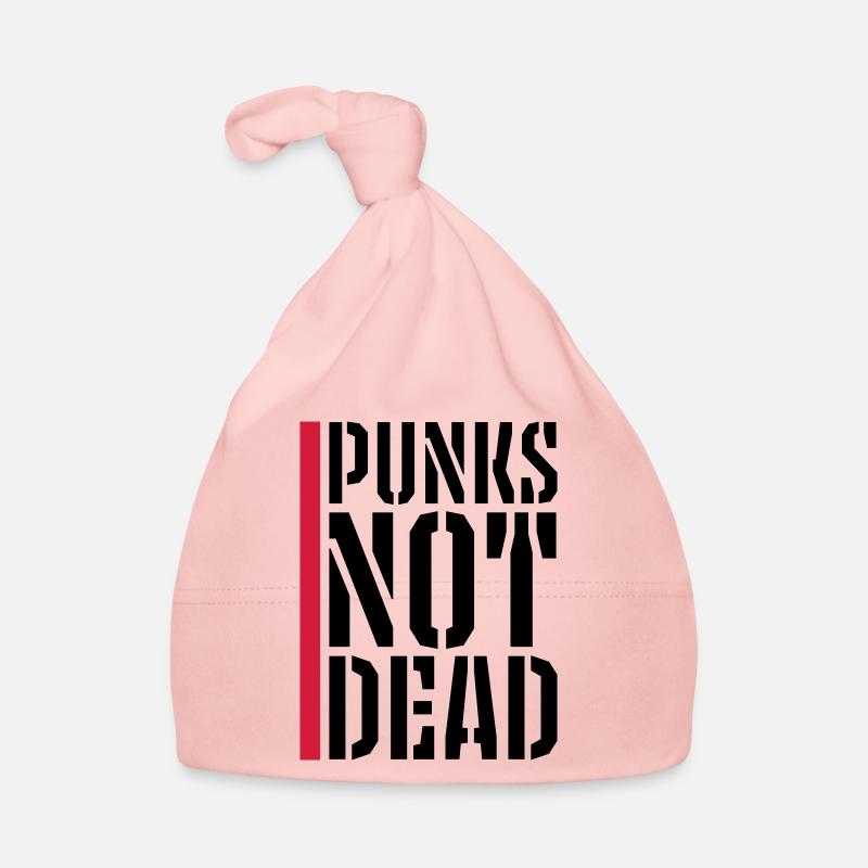punks not dead quote Organic Baby Cap