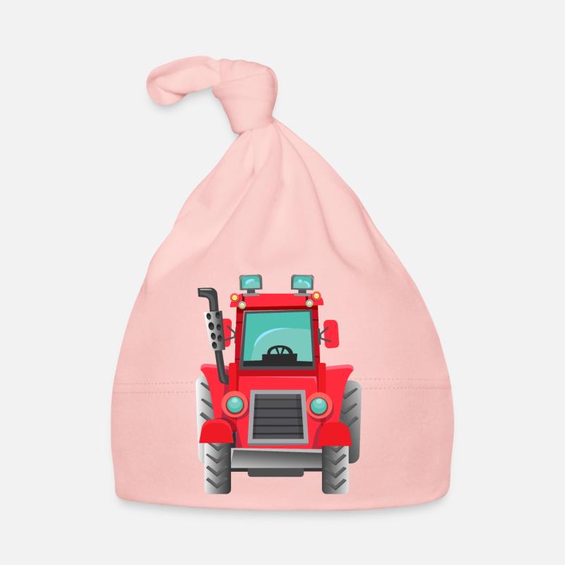 Red Tractor Organic Baby Cap