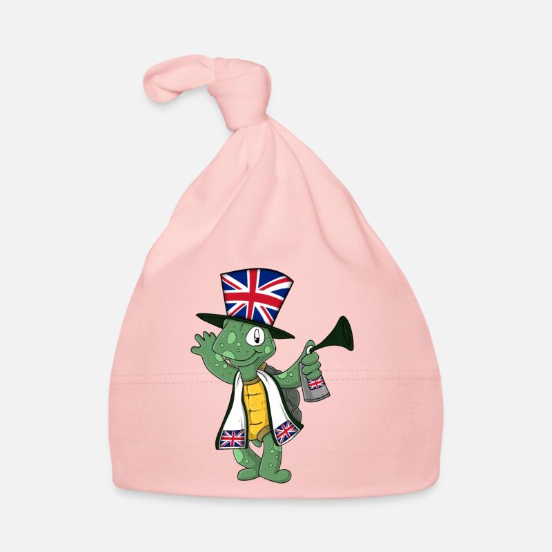 England Fan Schildkröte Baby Bio-Mütze