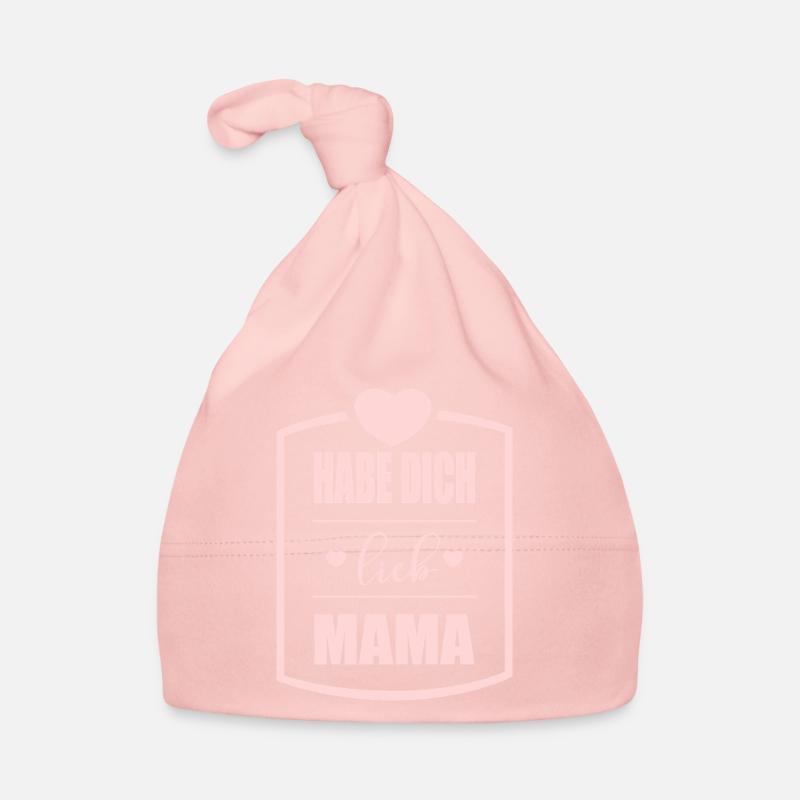 Muttertag Mama Liebe Baby Bio-Mütze