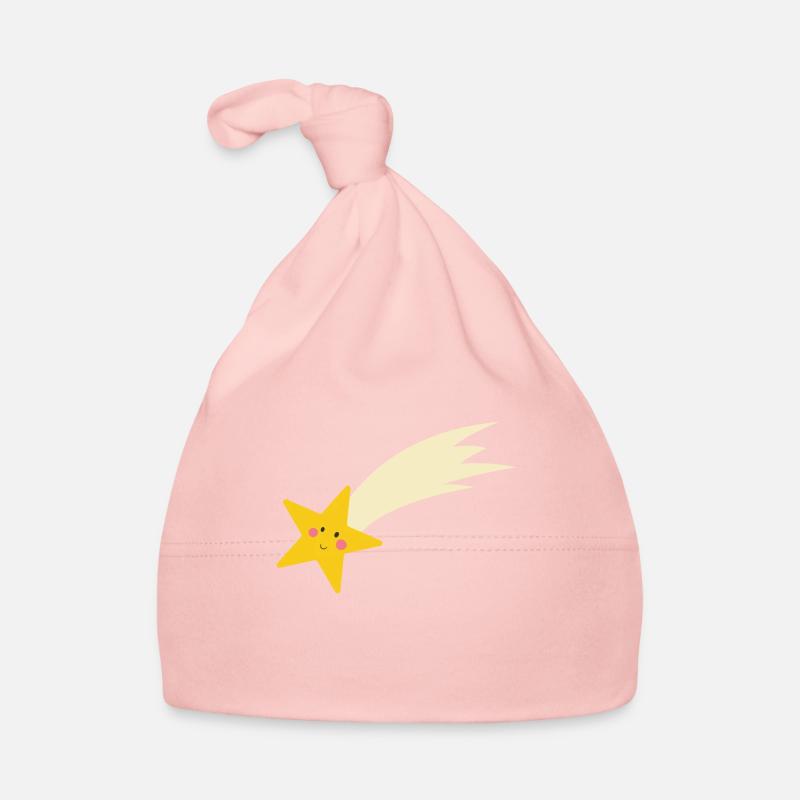 Sternschnuppe - Baby Bio-Mütze - Rosa