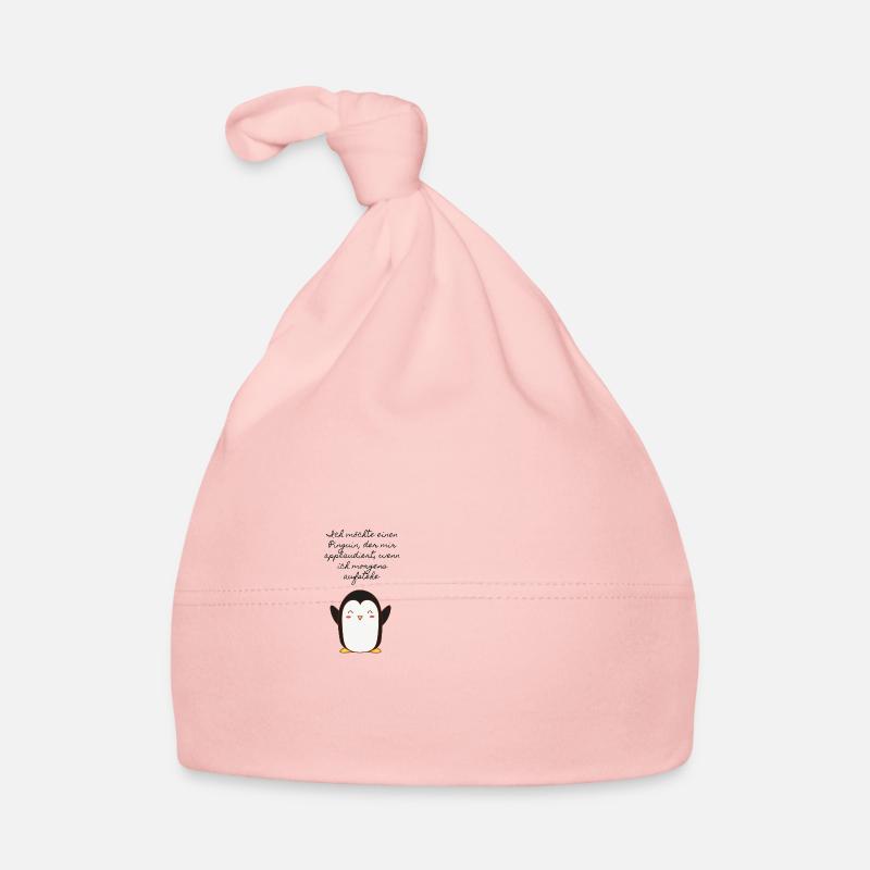 Pinguin Baby Bio-Mütze