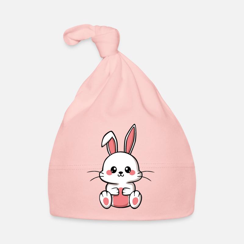 Cute Rabbit Organic Baby Cap