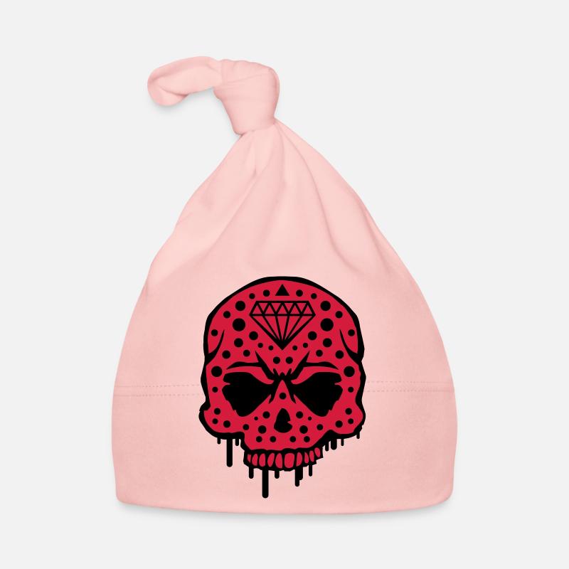 skull_diamond_graffiti_ce2 Bonnet bio Bébé