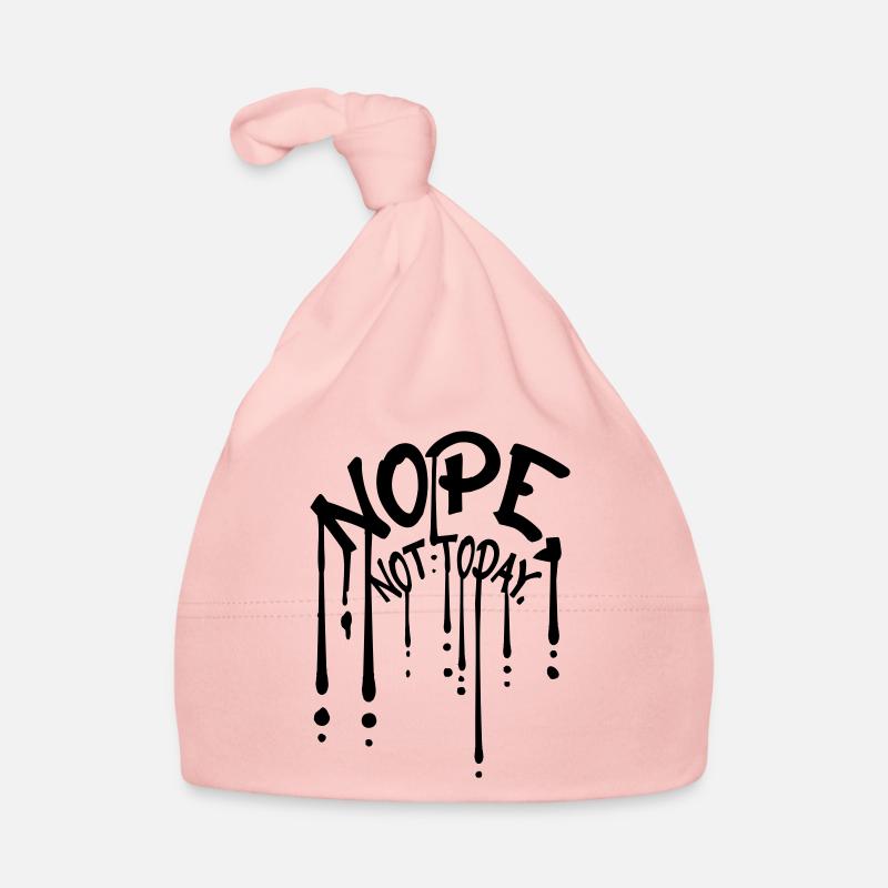 Graffiti Drops Nope Bonnet bio Bébé