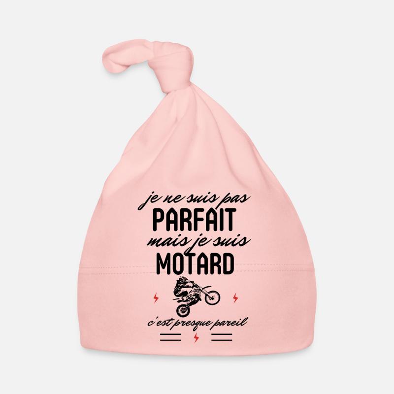 Pas parfait mais Motard Bonnet bio Bébé