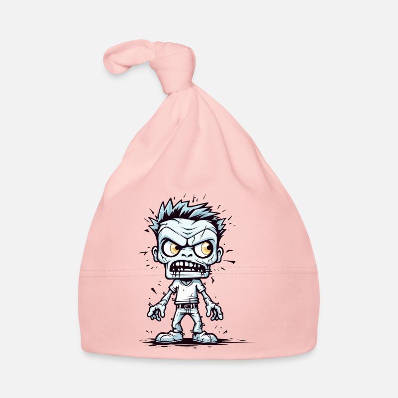 Zombie Elegance: Pure Apocalypse Glimpse! Organic Baby Cap