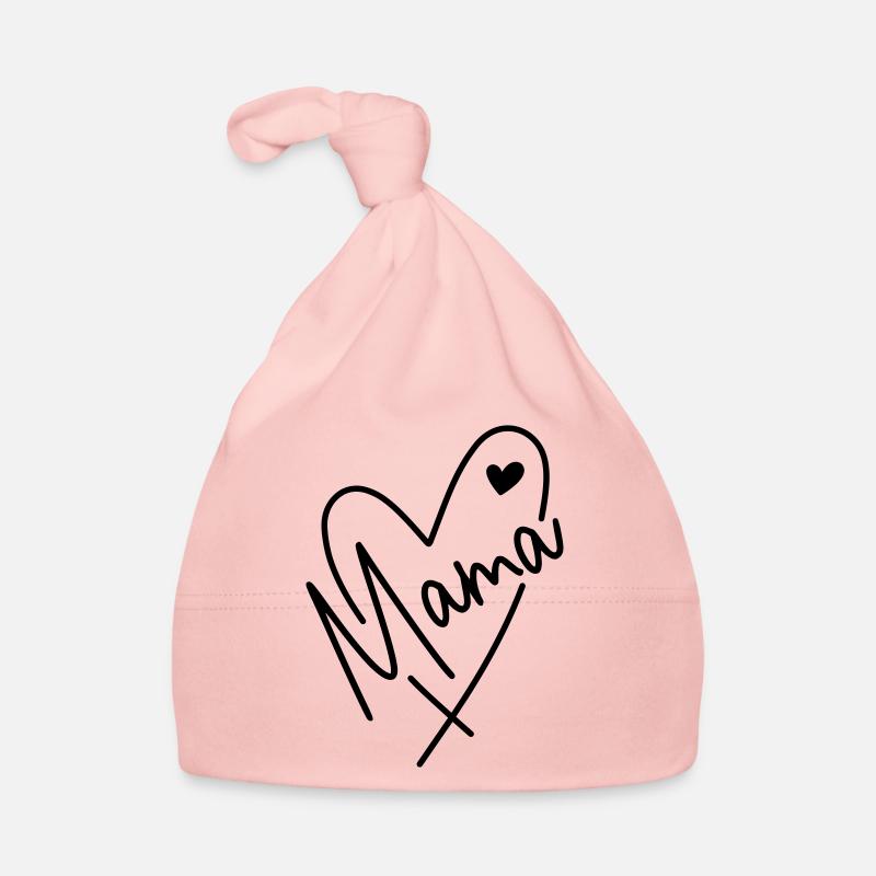 Cœur de maman Bonnet bio Bébé