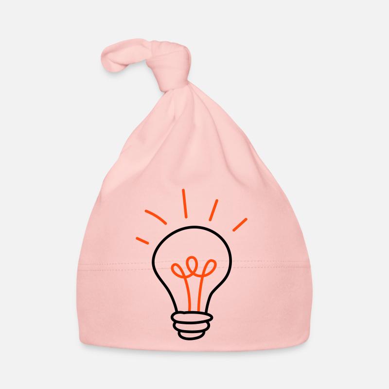 Light bulb - 2 colours Organic Baby Cap