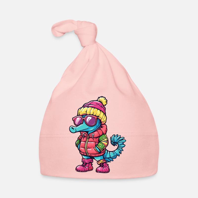 Seepferd Cool Comic Baby Bio-Mütze