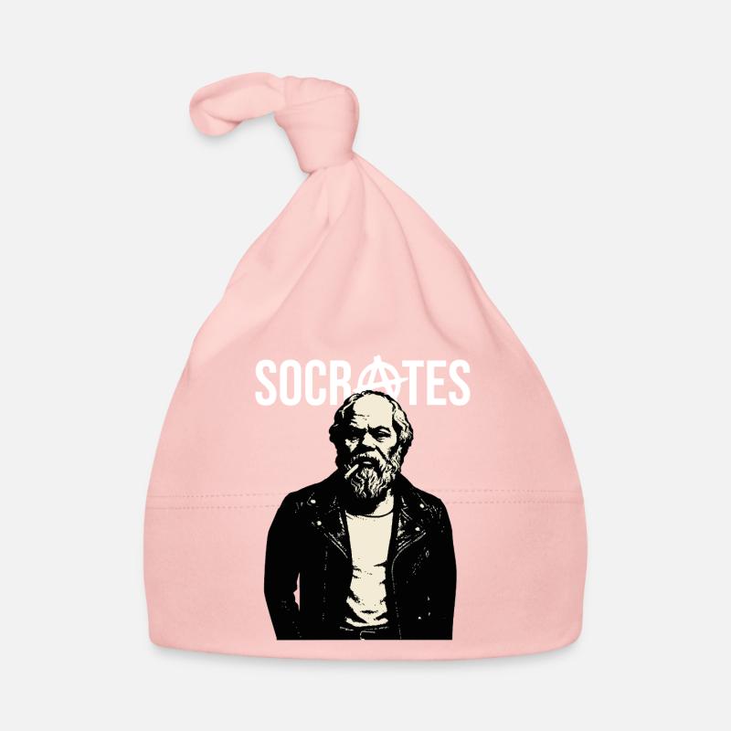 Socrates Rebel Portrait Organic Baby Cap