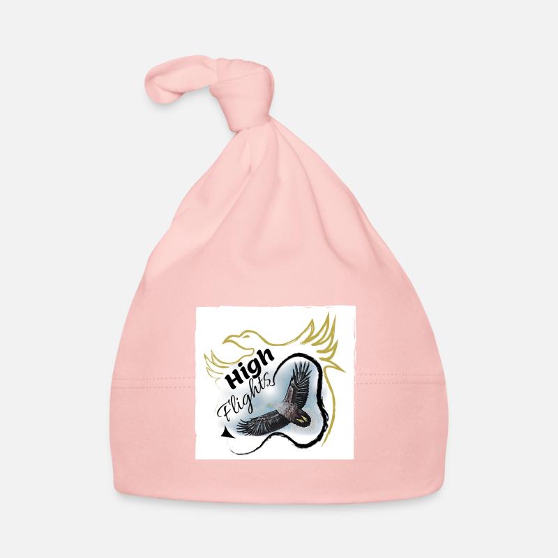 Proud eagle eagle in the sky Organic Baby Cap