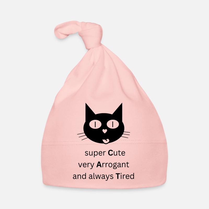 CAT - super mignon, très arrogant et toujours fatigué Bonnet bio Bébé