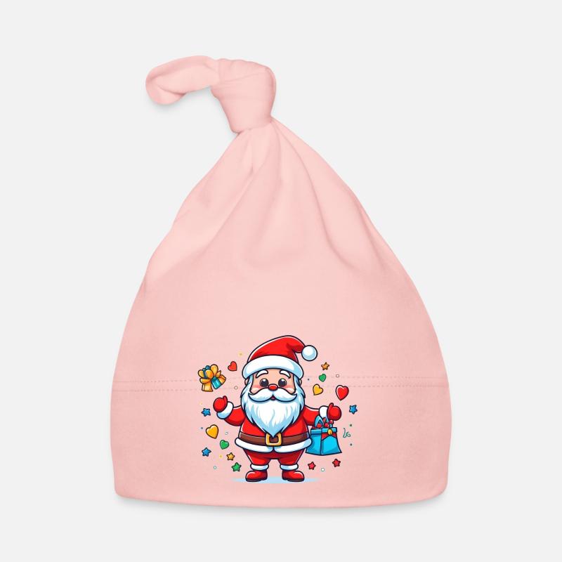 Daumen hoch Weihnachtsmann Baby Bio-Mütze
